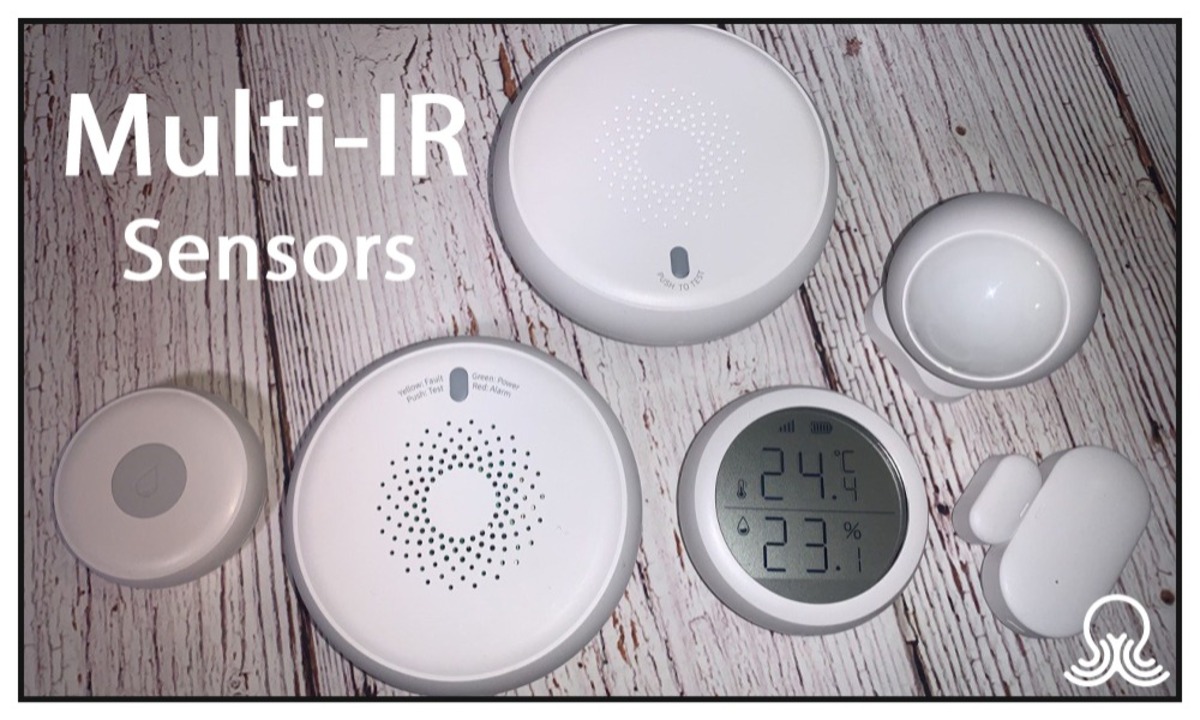 Обзор Zigbee датчиков Multi-IR - Sprut.AI