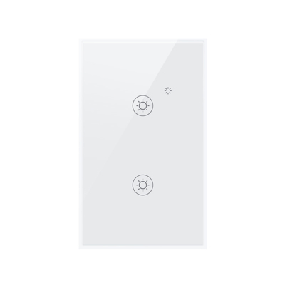 Zigbee US Smart Light Switch 2 gang