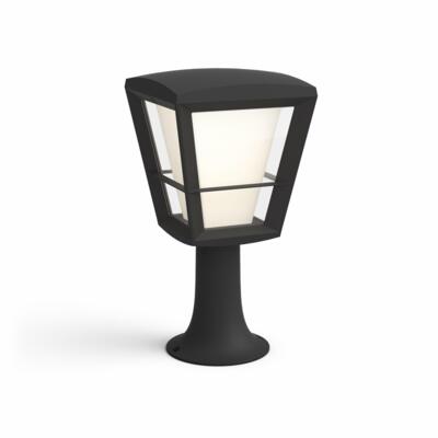 Econic Outdoor pedestal Hue White and color ambiance