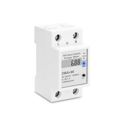 Zemismart WiFi Relay Digital Electric Energy Meter