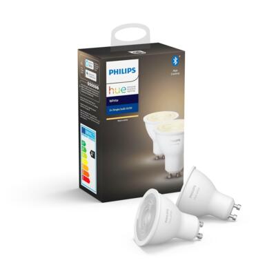 Комплект ламп Philips Hue GU10 2700K 5.2 Вт (57 Вт) 2шт