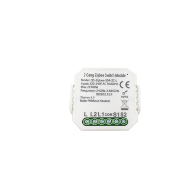 Lonsonho Tuya Zigbee 2CH no netral