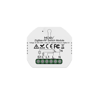 Moes Zigbee+RF Switch Module