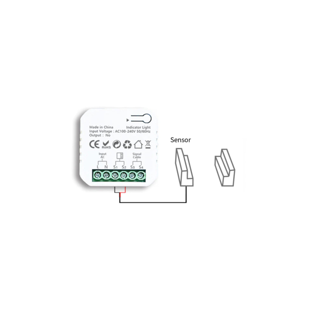 Tuya Smart Life ZigBee Garage Door Opener Sprut.AI