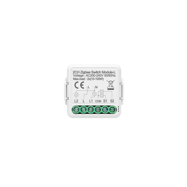 2CH ZigBee Switch Module-L - Sprut.AI