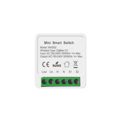 Мини-переключатель 16A Zigbee 3.0 DIY