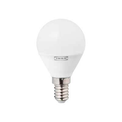 TRADFRI bulb E14 WS globe 470lm