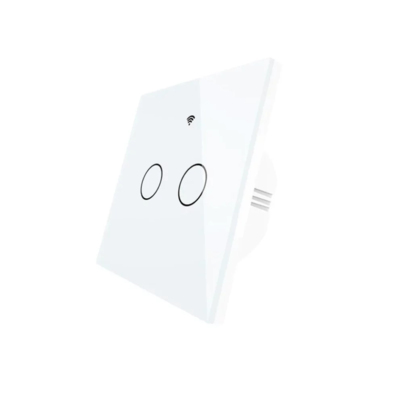Moes Gang Smart Switch Sensor w/o grounding, Zigbee 2CH