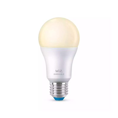 Умная лампочка WiZ Wi-Fi BLE 60W A60 E27, белый свет