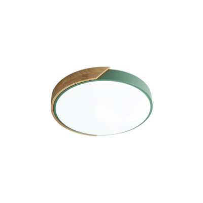 Умный потолочный светильник Xiaomi HuiZuo Smart Macaron Round Ceiling Light 24W Avocado Green (IX185-A41LW)