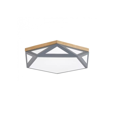 Умный потолочный светильник Xiaomi HuiZuo Smart Macaron Series Polygon Ceiling Light 36W Midnight Ash