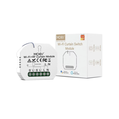 Умный переключатель Moes MS-104 Wi-Fi + RF Switch Module