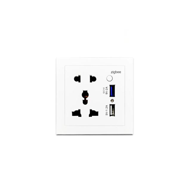 Розетка настенная универсальная с USB 10 А - Sprut.AI