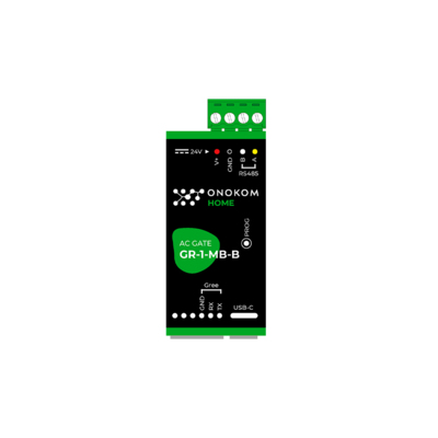 Устройство для управления сплит системами GREE и совместимыми брендами по ModBus RTU протоколу