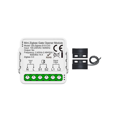 Реле для управления гаражными воротами с Zigbee