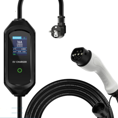 AFEEV 3,6 кВт Портативное зарядное устройство для электромобилей 16A