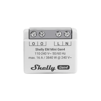 Shelly EM Mini Gen4 Matter Счетчик энергии