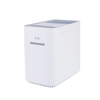Zero-fog low-temperature evaporative humidifier
