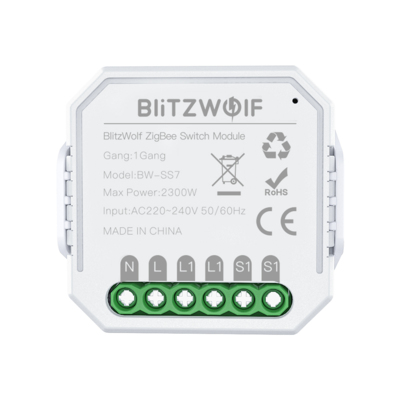BlitzWolf BW-SS7 relay with neutral 1 channel